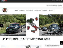 Tablet Screenshot of federclubmini.it